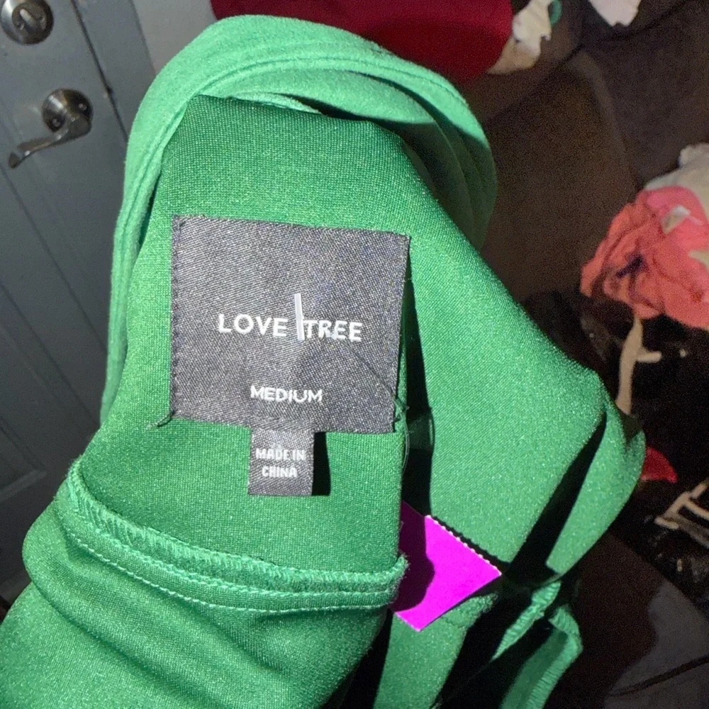 Green Suede Women's Jacket - Picture 6 of 6